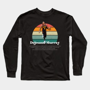 Dejounte Murray Vintage V1 Long Sleeve T-Shirt